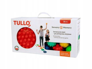 Tullo Dyski sensoryczne Memory gra dotykowa
