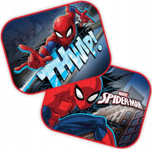 Osłonka przeciwsłoneczna 2szt. Spiderman Seven