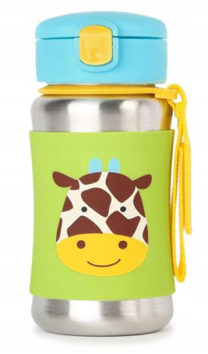 Stalowy bidon Żyrafa Zoo 350ml Skip Hop