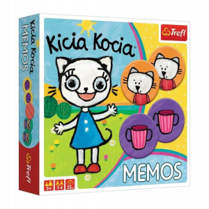 Gra Memos Kicia Kocia 3+ Trefl