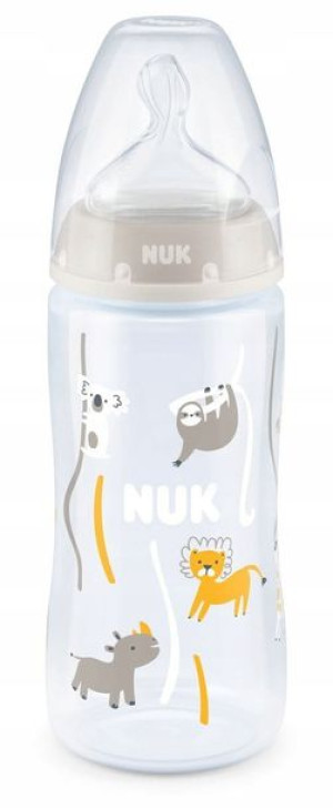 Butelka antykolkowa First Choice + 300ml 0-6 m NUK