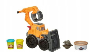 Hasbro Play-Doh Ciastolina Spychacz Koparka