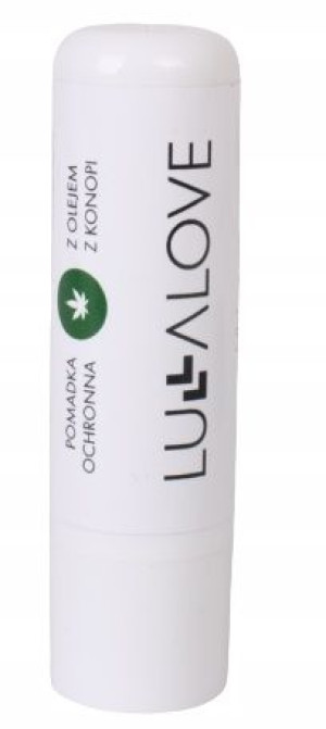 Pomadka ochronna z olejem z konopii Lullalove