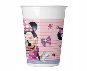 Kubeczki plastikowe Minnie 200 ml 8 szt. Godan