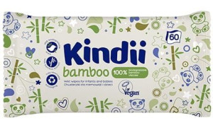 Kindii Bamboo Chusteczki dla niemowląt 60 szt.