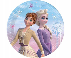 Talerzyki papierowe Frozen Wind Spirit 8szt. Godan