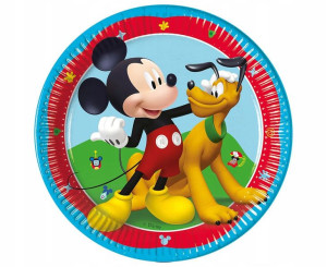 Talerzyki papierowe Myszka Mickey 20cm 8 szt Godan