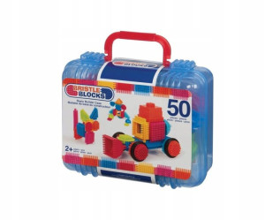 Klocki jeżyki w walizce 50 el. 2+ B. Toys