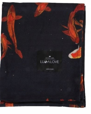 Otulacz bambusowy Karpie Koi 150x100cm Lullalove
