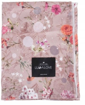 Otulacz bambusowy Bukiety 150x100cm Lullalove