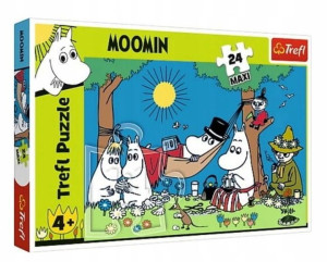 Puzzle Maxi 24 el. Radosny dzień Muminków 4+ Trefl