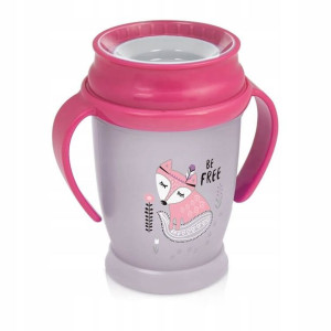 Kubek Niekapek Junior Girl Indian 250ml 12m+ Lovi