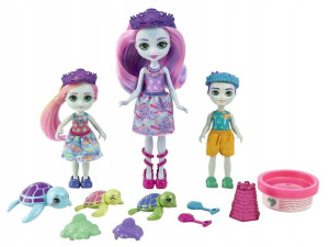 Royal Entchantimals Rodzina Żółwików 4+ Mattel