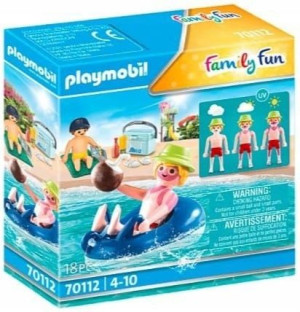 Playmobil Family Fun 70112 Chłopiec z oponą