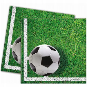 Serwetki papierowe Football 33x33 20 szt. Godan