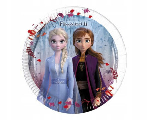Talerzyki papierowe Frozen 2 8szt. Godan