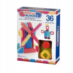 Klocki jeżyki w pudełku 36 el.2+ B.Toys