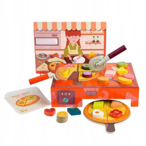 Top Bright Drewniany zestaw Pizza 3+