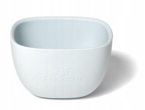 Avanchy Silikonowa Miseczka dla Dziecka Gray 4m+