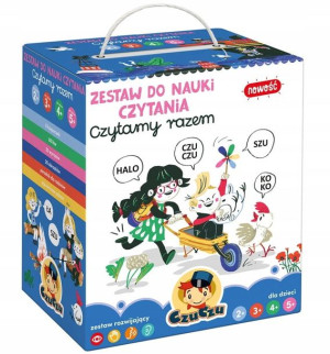 CzuCzu Czytamy razem Zestaw do nauki czytania