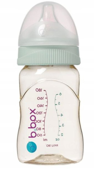 B.Box Butelka do karmienia PPSU Sage 180ml