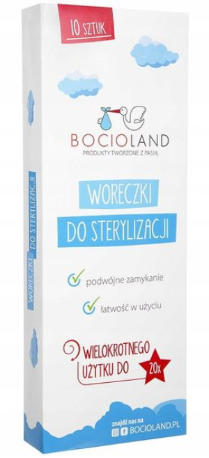 Torebki do sterylizacji 10 szt. Bocioland