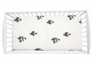 Prześcieradło do łóżeczka 120x60 Plant Sleepee