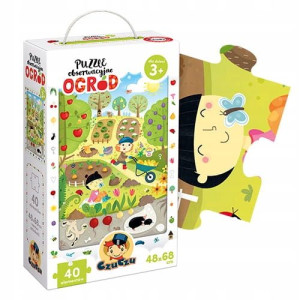 Puzzle obserwacyjne Ogród 3+ Czuczu