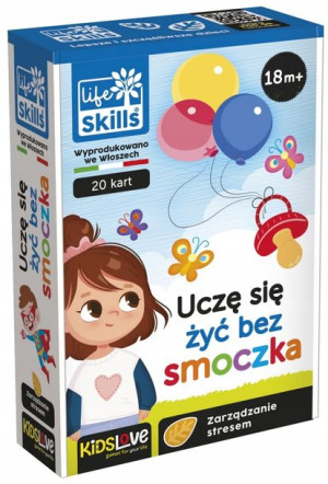 Life skills Uczę się żyć bez smoczka 18m+ Lisciani