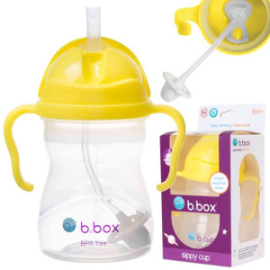 BBox Innowacyjny Bidon ze Słomką Cytrynowy 6m+