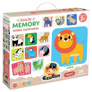 Duże memory Dzikie zwierzęta 2+ CzuCzu