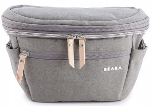 Torba dla mamy 2w1 Biarritz Heather grey Beaba