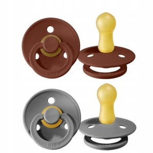 Smoczek Uspokajający 2 Pack Rust Smoke S 0m+ Bibs