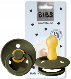 Smoczek Uspokajający Hevea Green Hunter S 0m+ Bibs