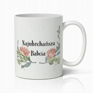 Kubek Biały Z Nadrukiem Prezent Na Dzień Babci 10