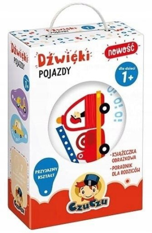 Karty obrazkowe Dźwięki Pojazdy 12m+ CzuCzu