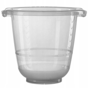 Wiaderko do kąpieli szare Tummy Tub