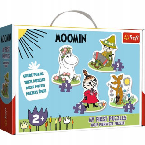 Puzzle Baby Classic Wesołe Muminki 2+ Trefl