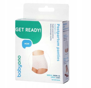 Wielorazowe majtki poporodowe XL BabyOno