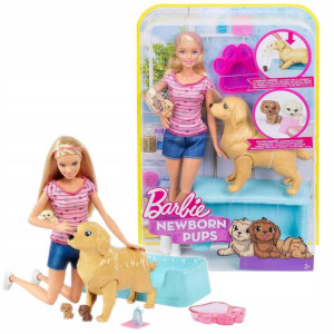 Barbie narodziny piesków 3+ Mattel
