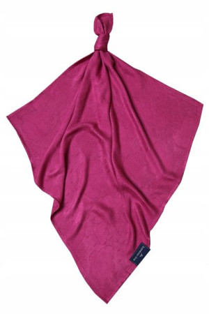 Pieluszka bambusowa 75x75 Chmurki Magenta Bamboo L