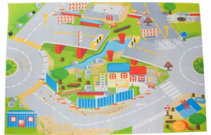 Mata Construction Site z autkami 120x80 cm Sun Bab