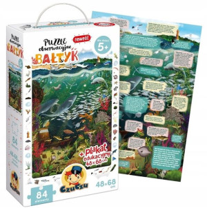 Puzzle obserwacyjne Bałtyk 5+ Czuczu