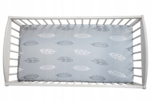 Prześcieradło Do Łóżeczka Piórka 120x60 Sleepee