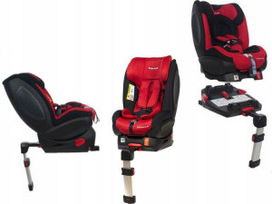 Fotelik Schnauzer 0-18kg Red-Black ADAC BabySafe