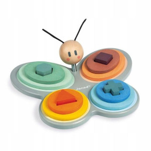 Drewniany sorter kształtów Sweet Cocoon Janod