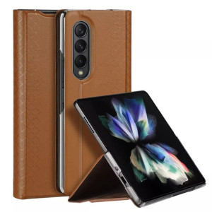 Dux Ducis Bril etui Samsung Galaxy Z Fold 3 pokrowiec z klapką portfel brąz