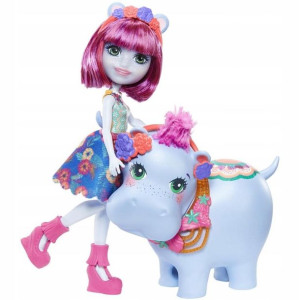 Enchantimals lalka + Hipo 4+ Mattel