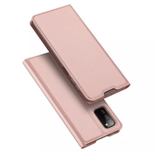 Dux Ducis Skin Pro kabura etui z klapką Samsung Galaxy A03s różowy