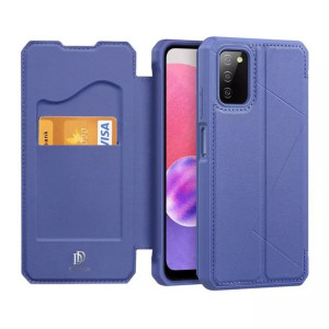 DUX DUCIS Skin X kabura etui z klapką Samsung Galaxy A03s niebieski